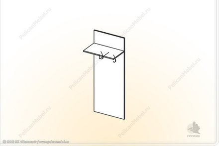 Вешалка Классика ВШ