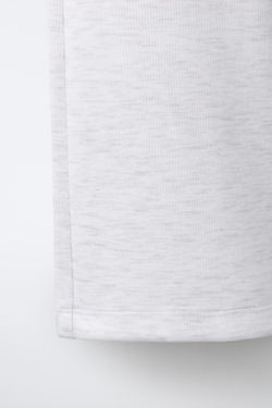 ZARA СПОРТИВНЫЕ БРЮКИ FLARE, СЕРЫЙ МЕЛАНЖ