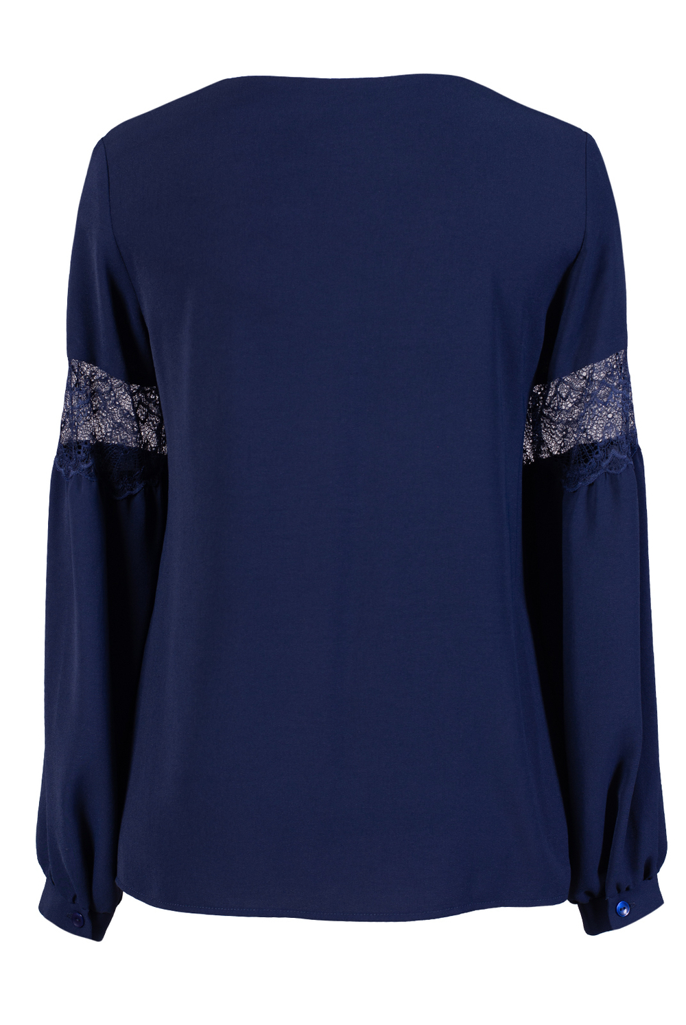 Блузка женская 2007зп, темно-синий #98ТС092007зп