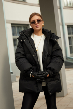 Пуховик COLD SEASON, черный