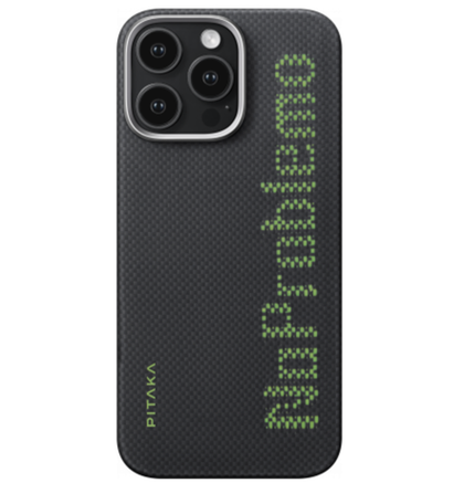 Чехол iPhone 16 Pro Max Pitaka Tactile Woven Case (Aries) NoProblemo