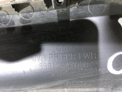 Юбка заднего бампера Kia Rio 3 (QB) 11-15 Б/У Оригинал 866124Y000