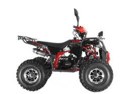 Квадроцикл Wels Thunder EVO-ST 125 куб/см 10 л.с колеса 8" цвет Черный/красный