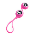 Розовые вагинальные шарики 1,9см ToyFa L'eroina Futa 564007