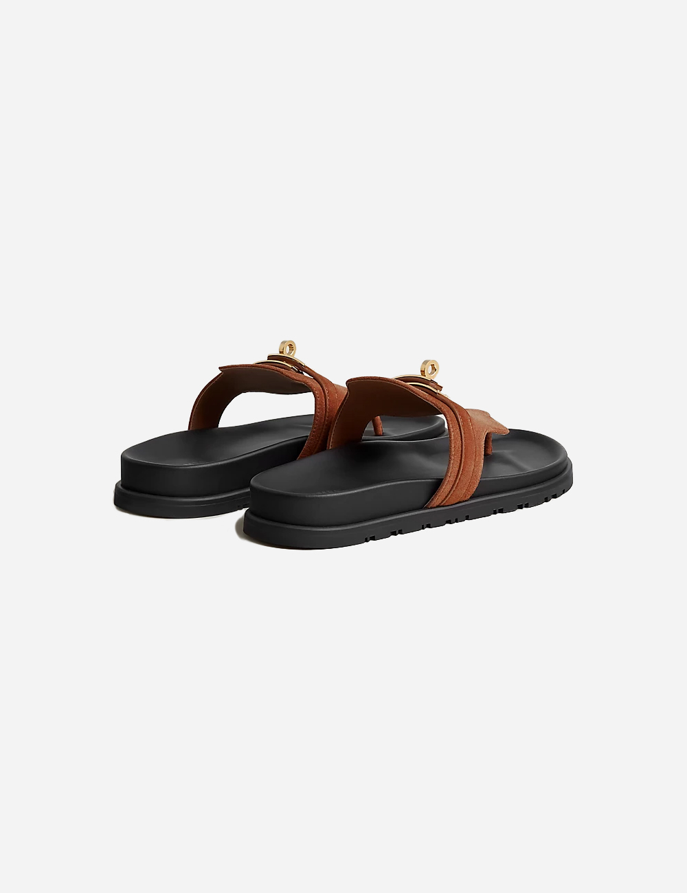 Hermes Sandals Empire Brun Amourette (H231071Z WT345)