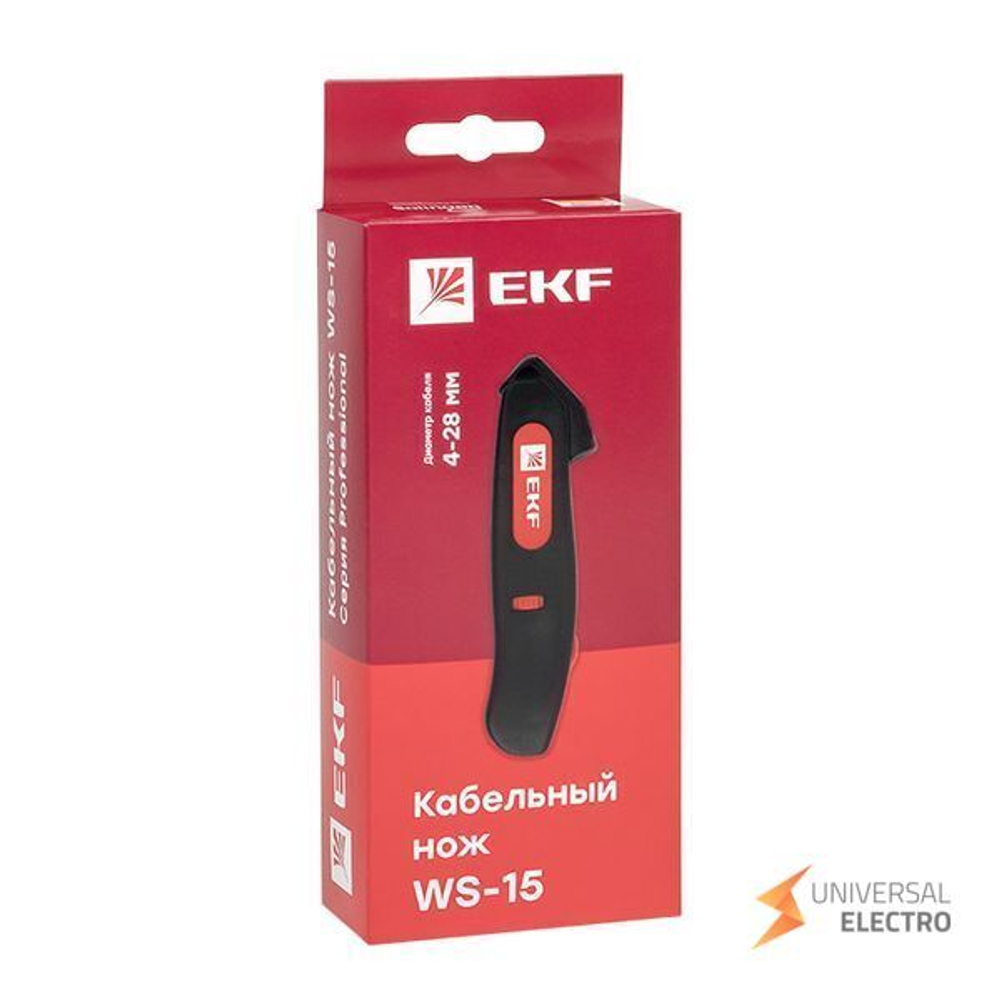Кабельный нож WS-15 EKF Professional