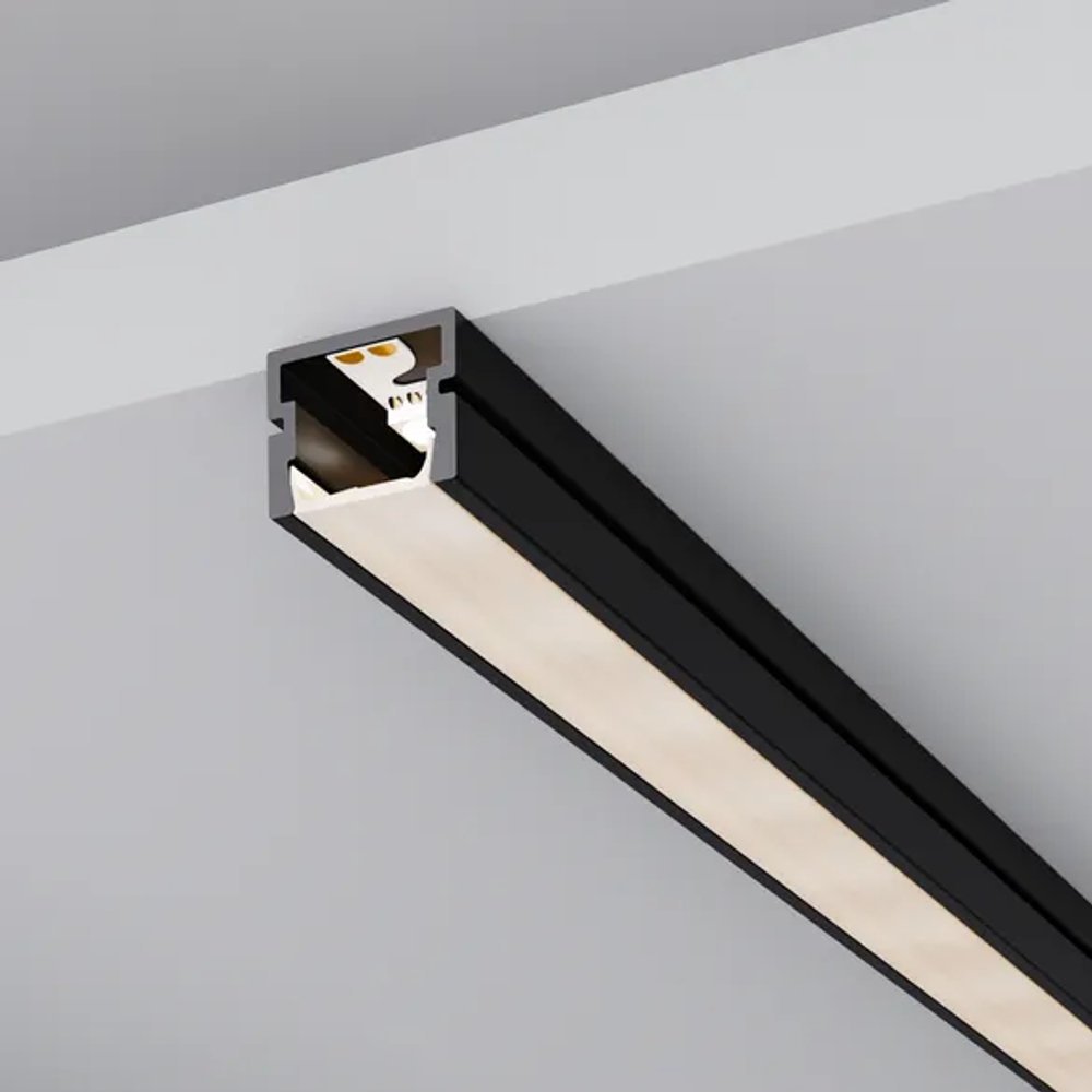 Профиль PDS-SM-3000 ANOD BLACK (Arlight, Алюминий) 037947