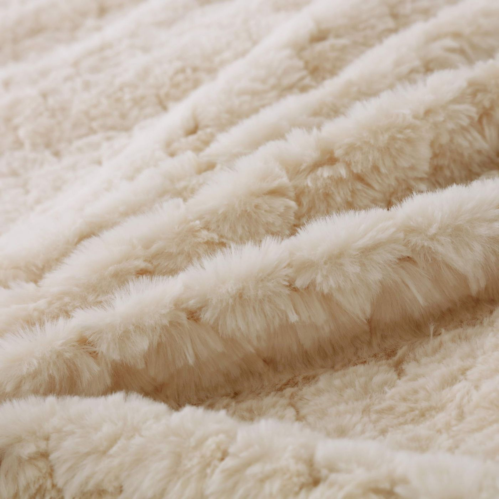 Плед 220х240 Sofi De MarkO Аврил кремовый