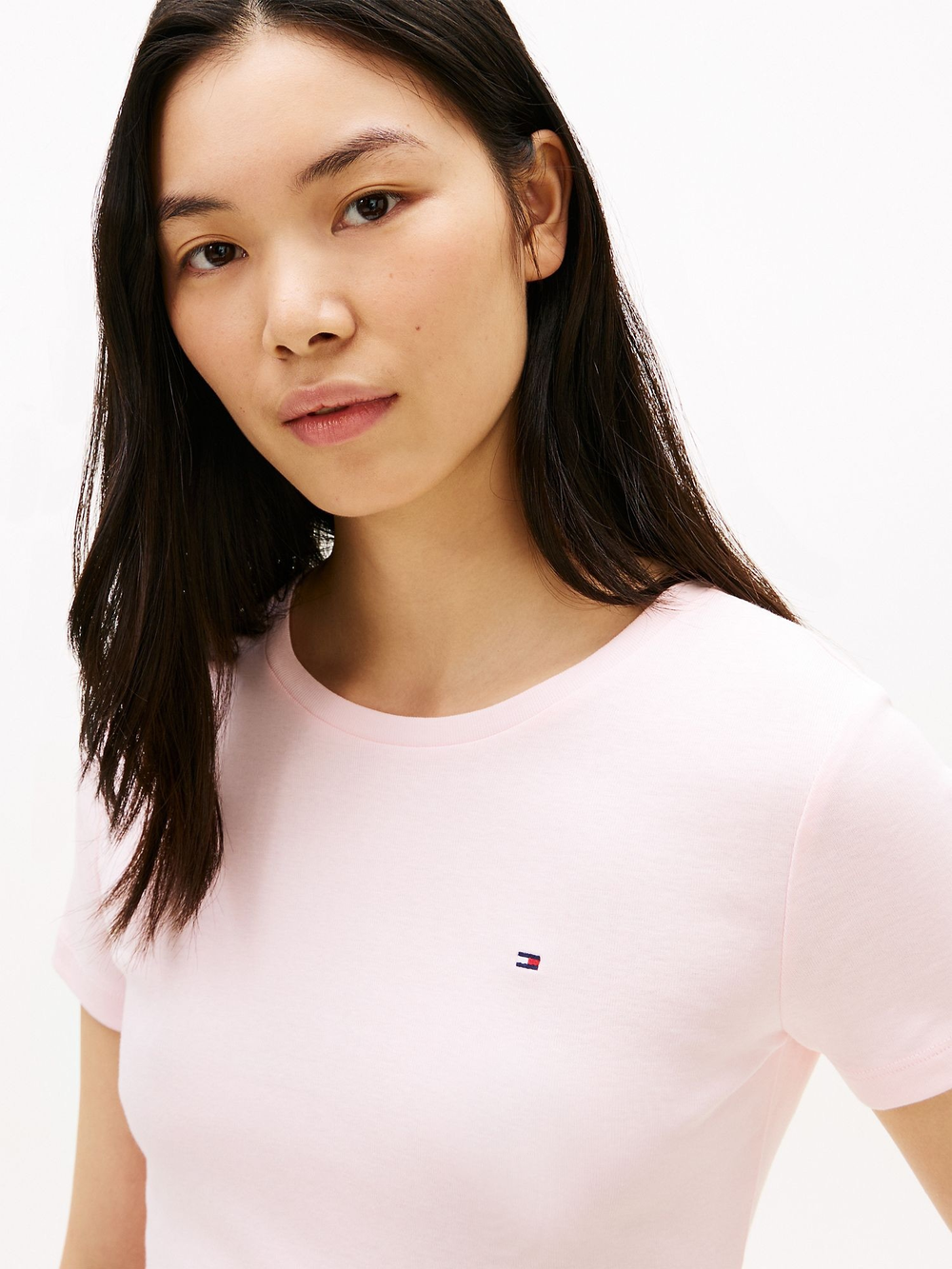 Футболка Tommy Hilfiger Crewneck Favorite T-Shirt Icy Pink