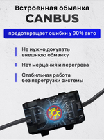 Светодиодные автомобильные H4 BI LED лампы Н4 билед