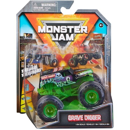 Spin Master Monster Jam - Супервнедорожник Grave Digger в масштабе 1:64 20133739 / артикул   58701 6044941 20133739  / GTIN 778988553480