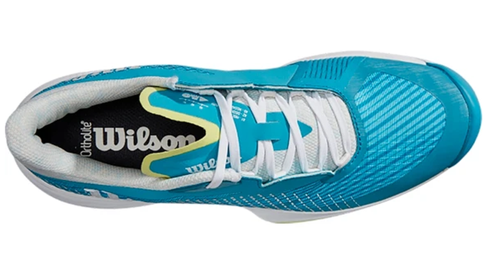 Женские Кроссовки теннисные Wilson Kaos Swift 1.5 W - algiers blue/white/snny limy