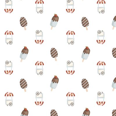 - 09 Ванильное мороженое