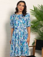 Платье Очарование лета (голубое) П16066-45М LT Collection