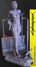 Джуди Альварес Judy Alvarez Cyberpunk Киберпанк Коллекционная Фигурка Аниме