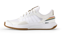 Женские Кроссовки теннисные Wilson Intrigue Tour Clay RG - white/bone brown/gum1a