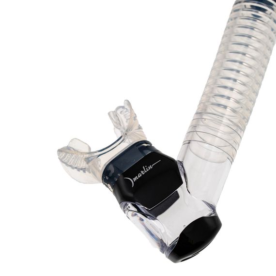 Трубка Marlin Dry Lux Black/Trans