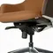 Офисное кресло Pema, натуральная коричневая кожа