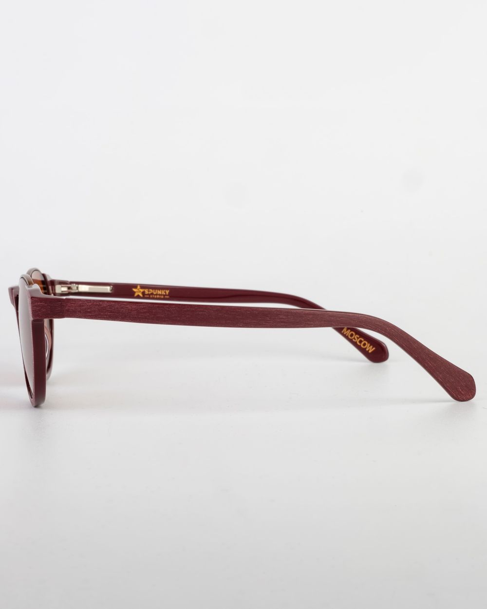 Очки солнцезащитные Spunky Oliver 6 Red Wood / Dark brown lens