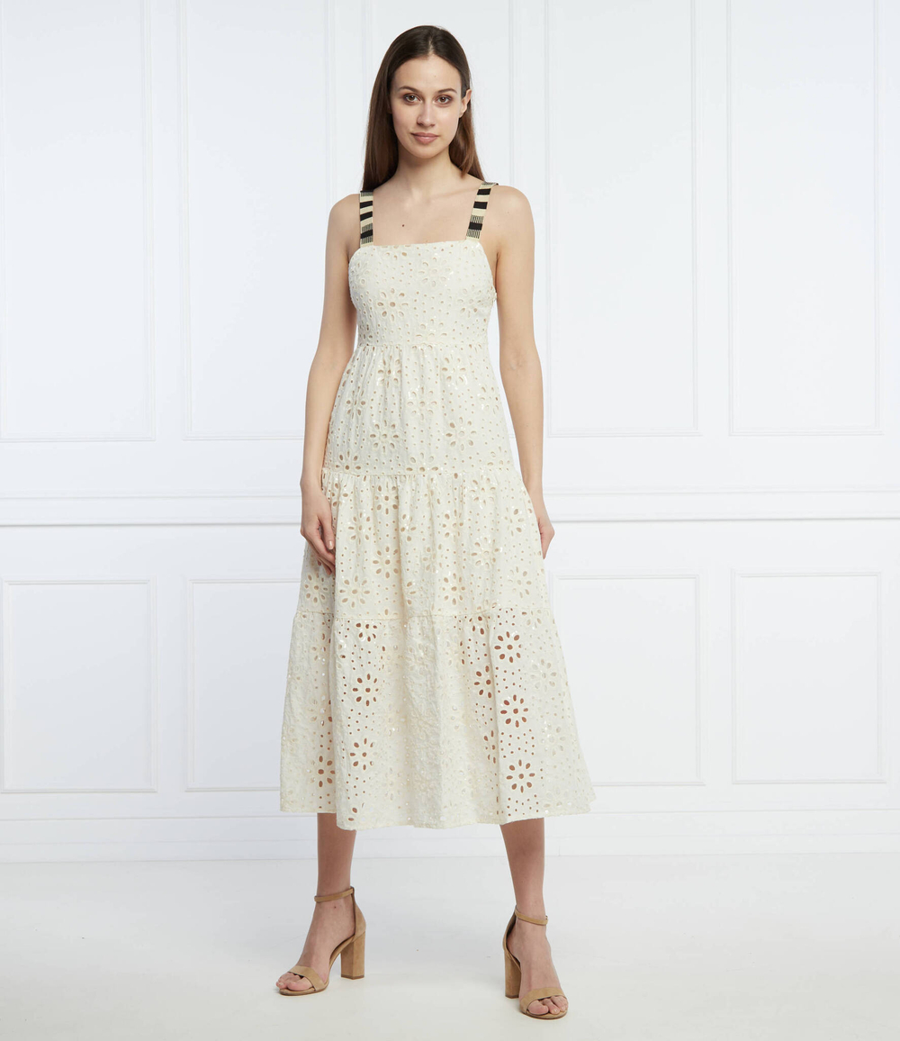 платье leah Desigual - кремовый(22SWVW05)