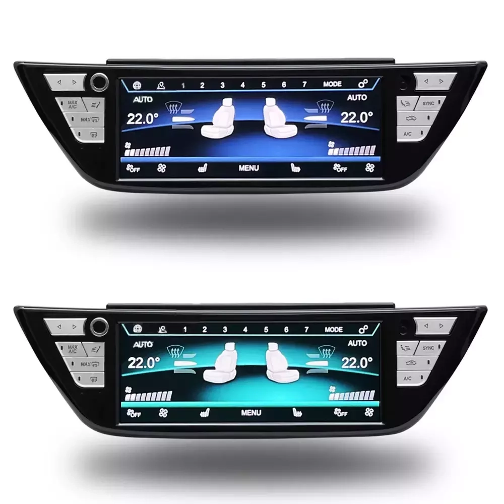 Сенсорная панель климата BMW X3 G01 2017-2023 - Carmedia ZF-2025-G01 c LCD (ЖК) экраном 8.8"