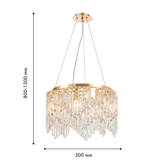 Подвесная люстра Favourite Diadem 4724-6P