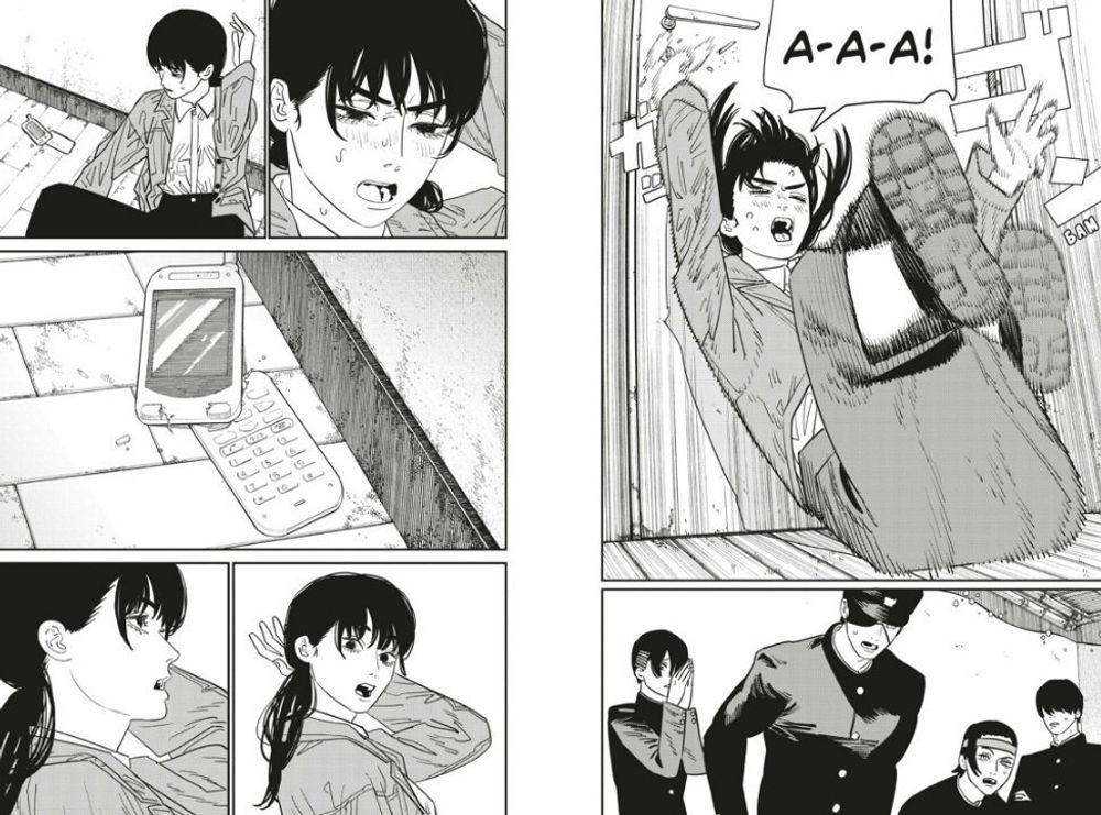 Манга Человек-бензопила. Том 9. Хочу на пингвинов посмотреть!