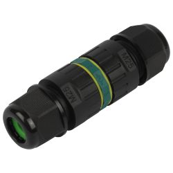 Коннектор ЭРА NO-224-674 кабельный прямой 5-Pin 0.5-2.5 мм2 безвинтовой IP68 | Соединители кабельные IP68