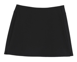 Юбка для девочки теннисная Wilson Kids Team Flat Front Skirt - черный