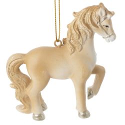 GAEM Фигурка декоративная подвесная "Лошадка", L7,5 W2,5 H8 см