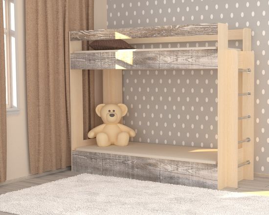 дуб выбеленный / бетон пайн экзотик