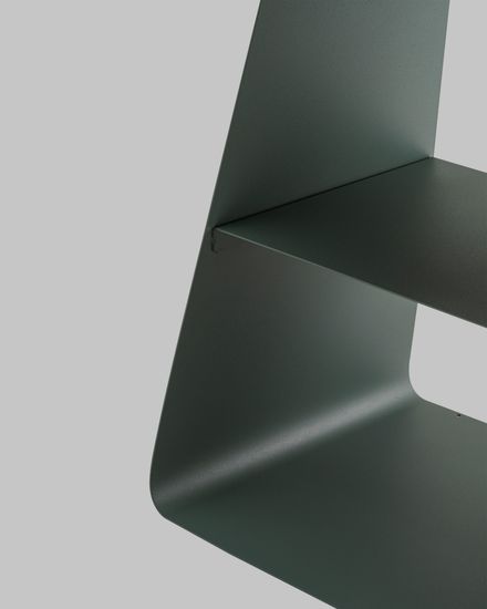 Журнальный столик Leyre металл зеленый