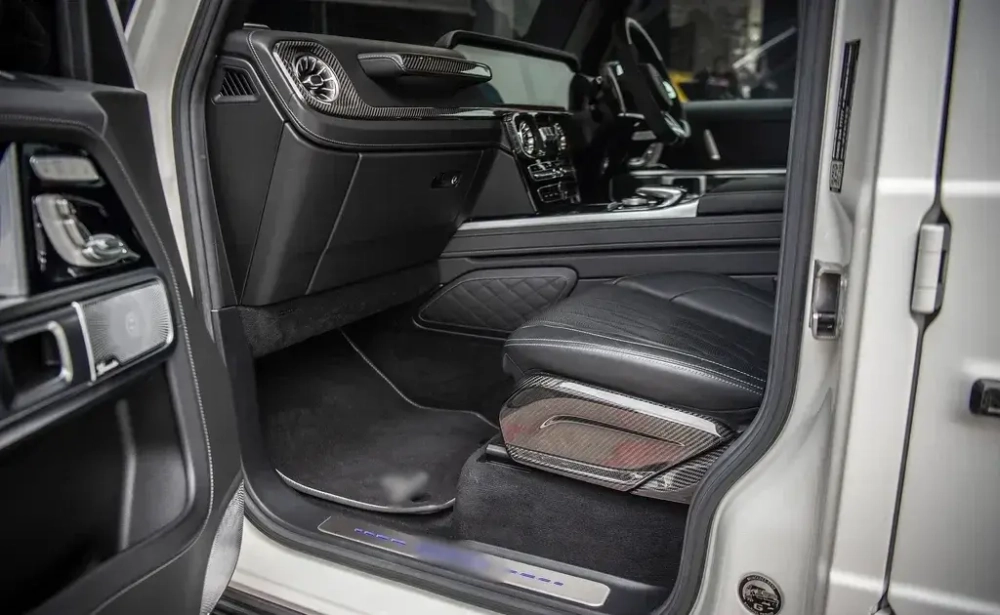 Боковая обивка сидении из карбона для Mercedes-Benz G-Class W463 W464 W465 G63 G500 G550 мерседес гелик гелентваген накладка