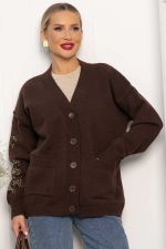 Кардиган Абелия (шоколад) Б14234-20М LT Collection