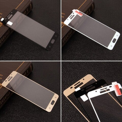 Защитное стекло для Samsung Galaxy A5 (2016) на полный экран, 009288 Черный