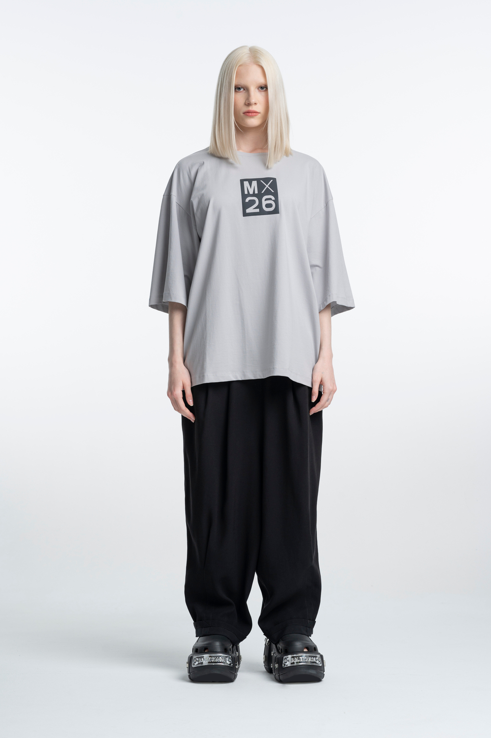 Футболка oversize из легкого трикотажа