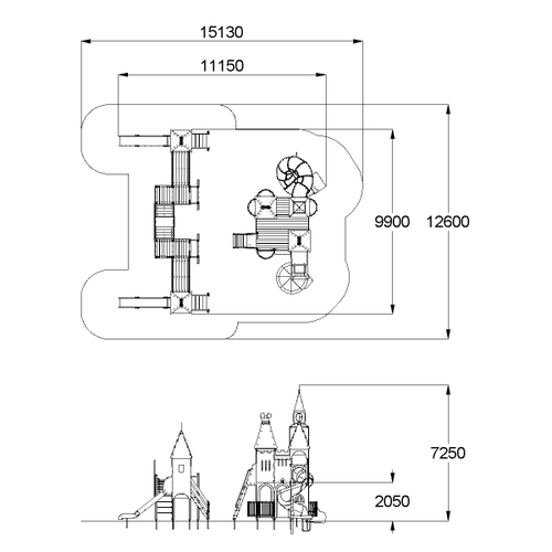 Детский игровой комплекс "Сказочная страна"