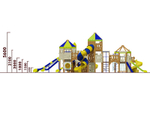 Игровой комплекс для детей 6-12 лет для уличной площадки
