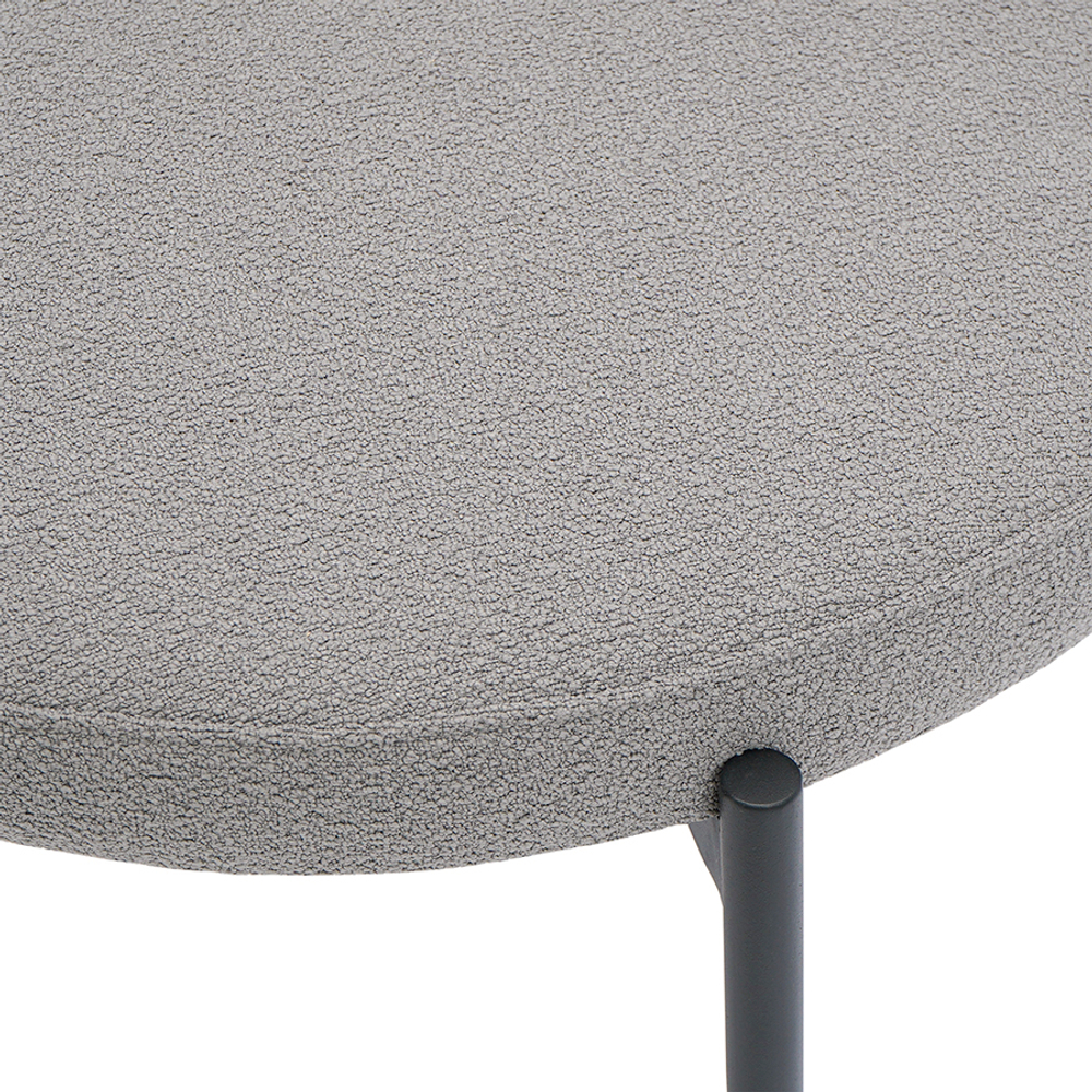 Стул Bergenson Bjorn Loter, букле, темно-серый