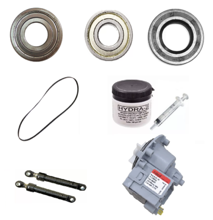 Ремкомплект для стиральной машины LG (6205, 6206, сальник 37x66x9.5/12, смазка, амортизаторы, насос, ремень 1173 j5)