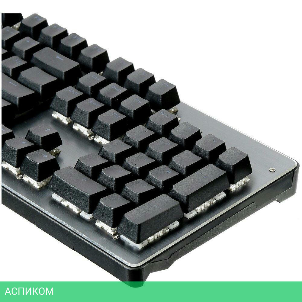 Клавиатура Oklick 970G Dark Knight черный/серебристый (499578)