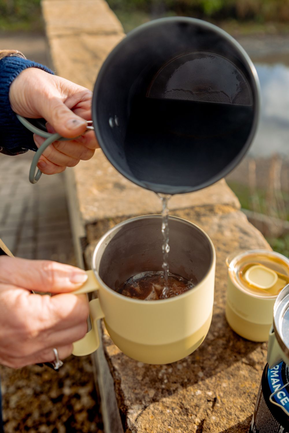 Термокружка Klean Kanteen Rise Mug 12oz (355 мл) Wax Yellow