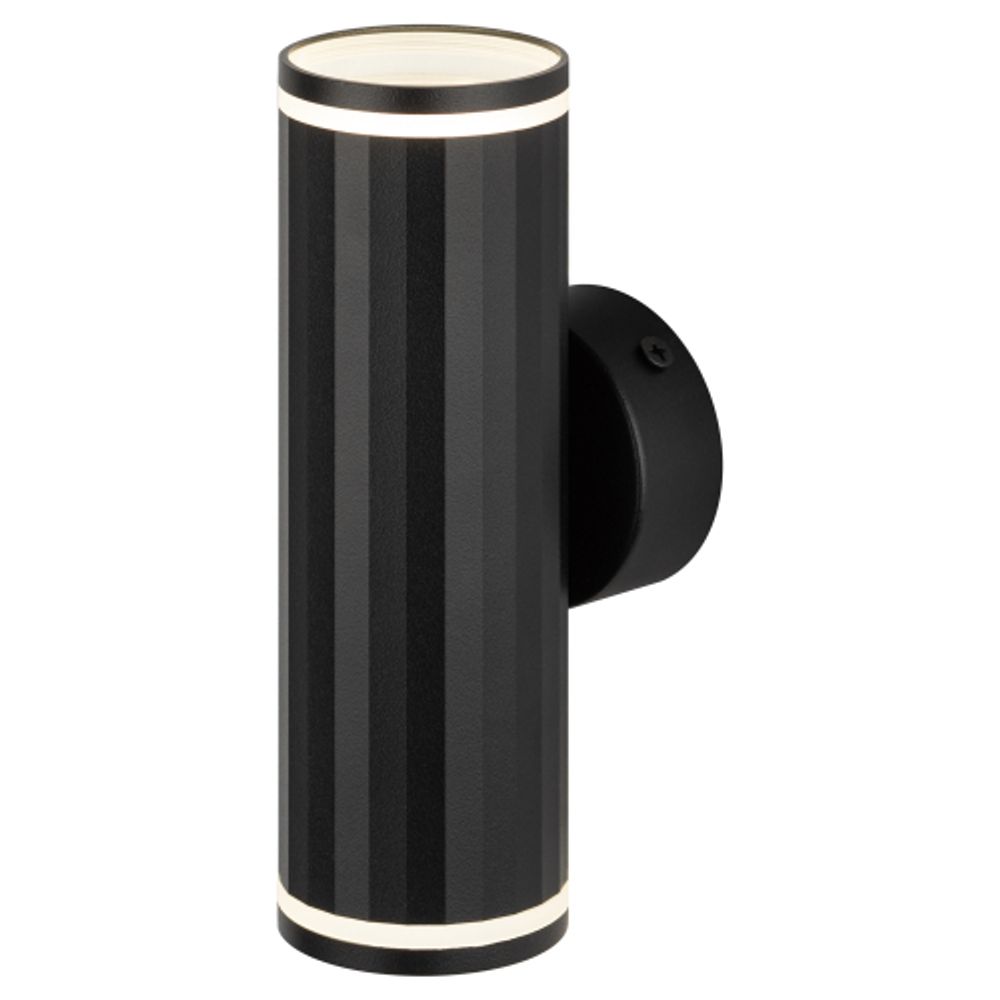 Декоративная подсветка ЭРА WL45 BK MR16 GU10 12Вт черный IP20 для интерьера, стен | Настенная подсветка
