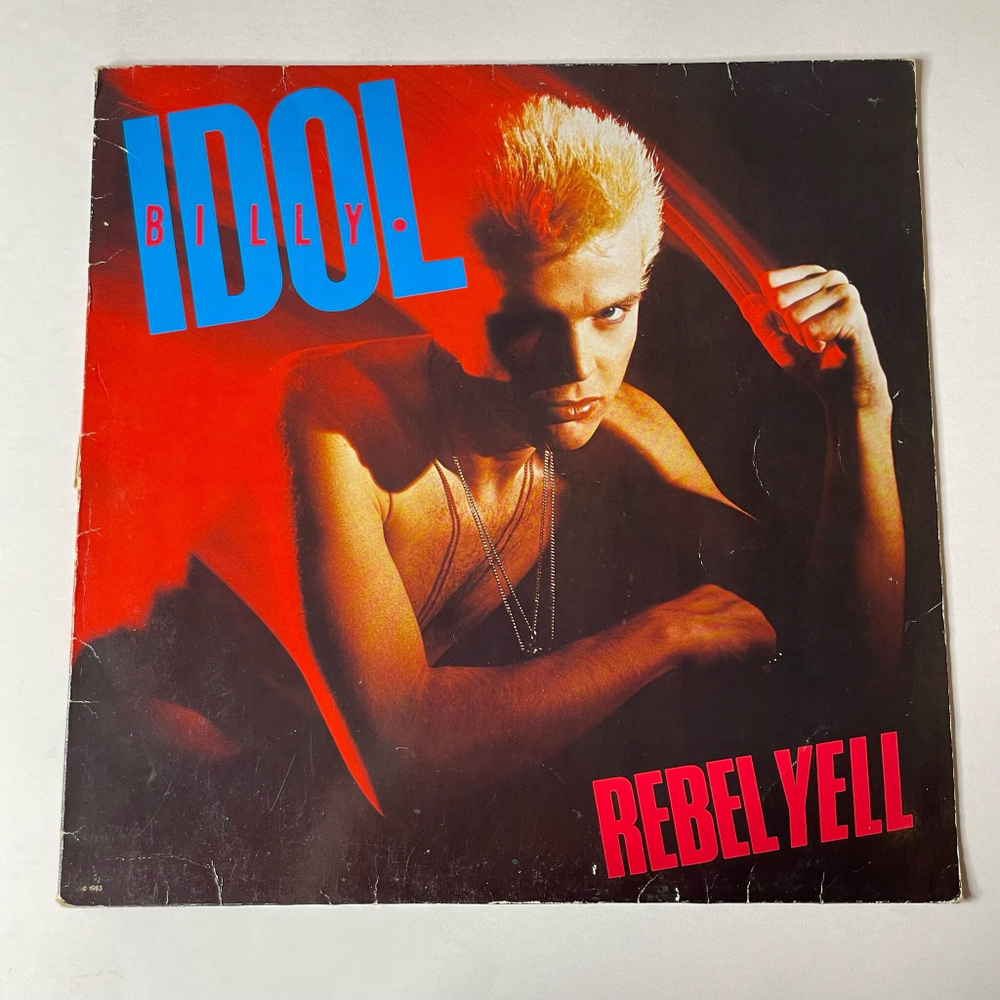 Винтажная виниловая пластинка LP Billy Idol Rebel Yell (Germany 1984)