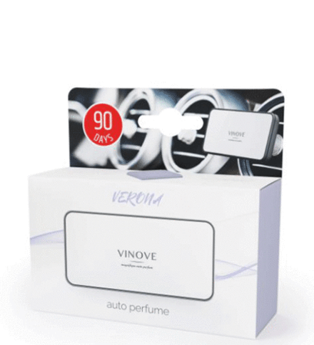 Ароматизатор для автомобиля VINOVE ORIGINAL / белый / VERONA / Верона