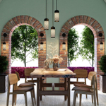 4834/1 NATURE ODL21 742 черный/стекло Ландшафтный светильник-подвес E27 1*60W IP44 DUNES