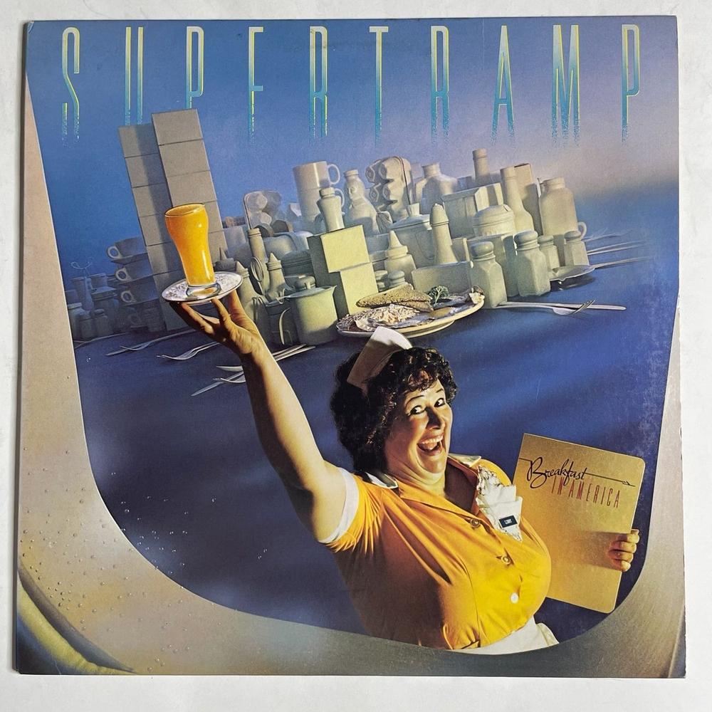 Винтажная виниловая пластинка LP Supertramp Breakfast In America (USA 1979)