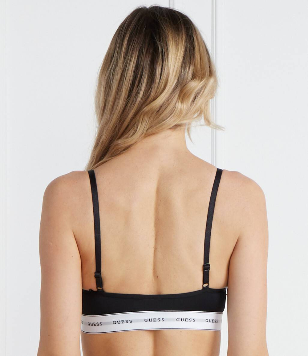 Сетевой бюстгальтер BELLE Guess Underwear - черный(O2BC07 KBBT0)