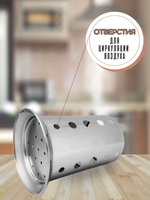 Стакан для стол.приб на подставке CGPro CG11276