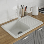 Мойка ML-GMS24 СТАНДАРТ с крылом , белый (331), 765*490*200мм